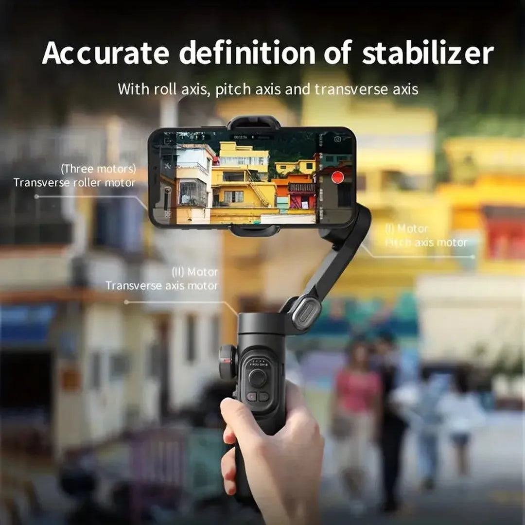 Stabilizator PTZ do smartfona składany do vlogów – widok produktu 5 | Ionotix