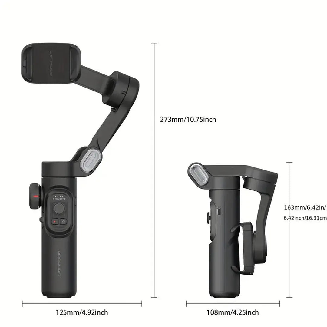 Stabilizator PTZ do smartfona składany do vlogów – widok produktu 6 | Ionotix
