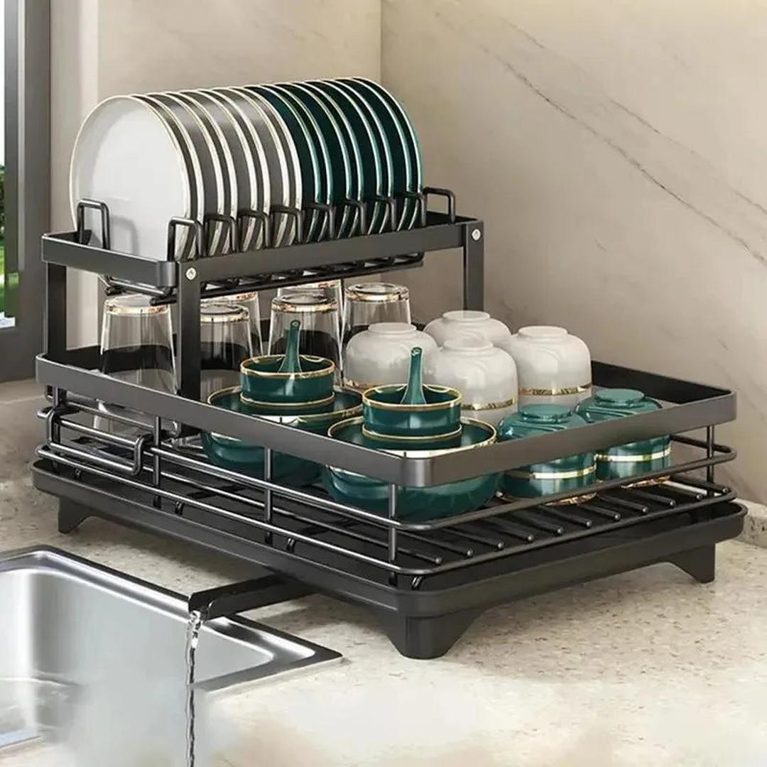 Stalowy ociekacz kuchenny kompaktowy – widok produktu 2 | Ionotix