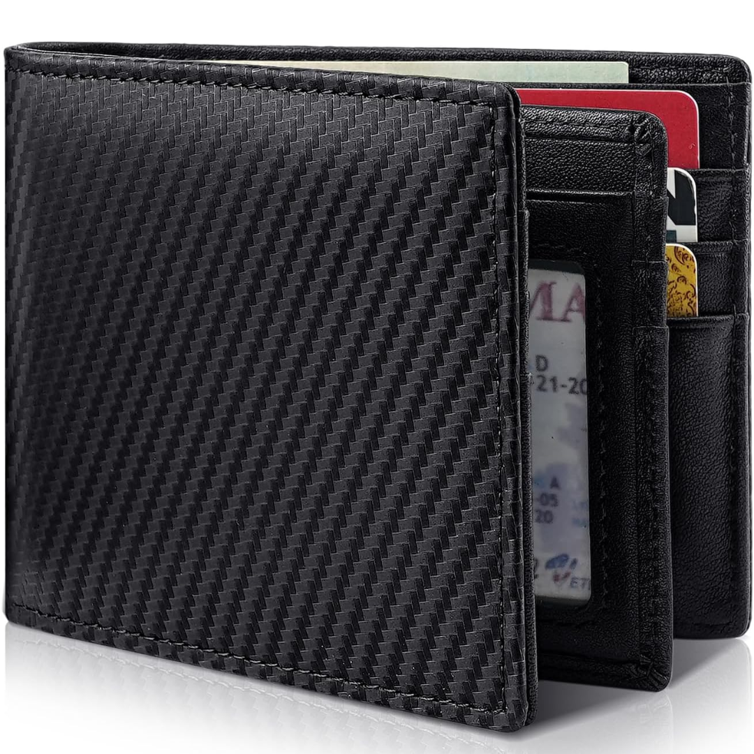StitchCraft – skórzany portfel męski RFID – widok produktu 4 | Ionotix