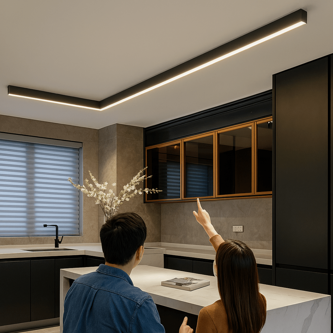 Stylelight LED – minimalistyczna lampa sufitowa w skandynawskim stylu – widok produktu 5 | Ionotix