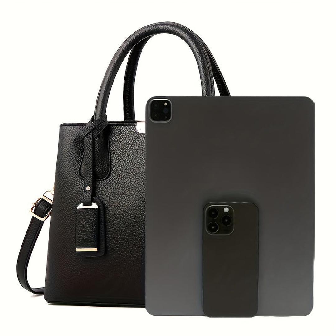 Stylowa skórzana damska torebka crossbody – widok produktu 9 | Ionotix