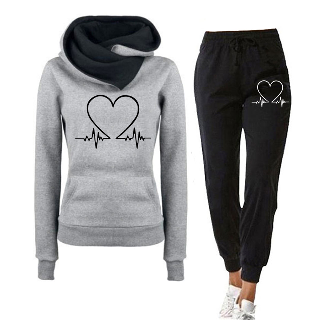 Stylowy Damski Zestaw Dresowy – Długi Rękaw – widok produktu 2 | Ionotix