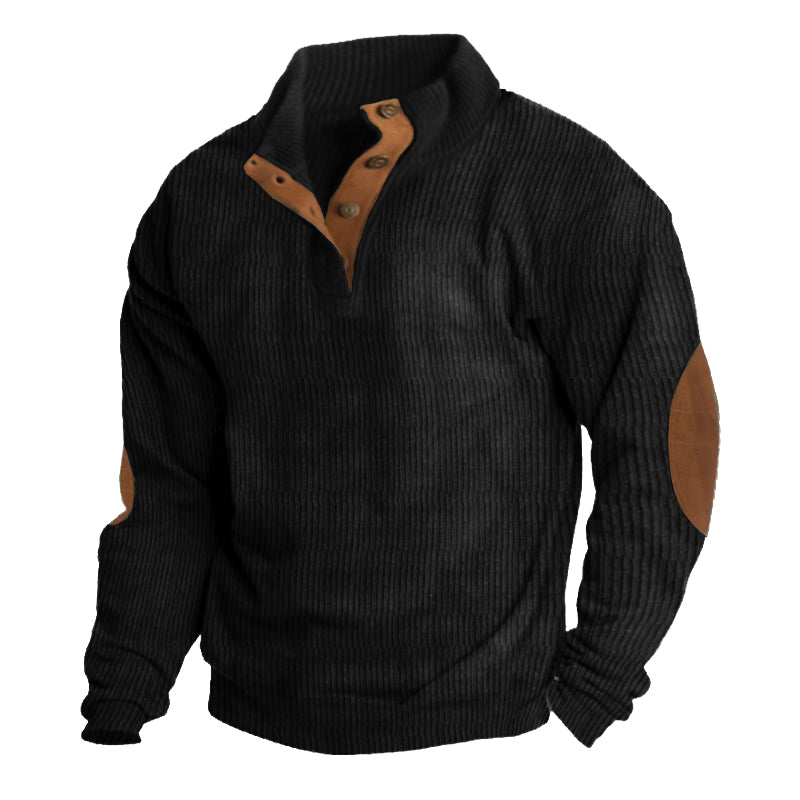 Sweter męski outdoor z trwałej dzianiny – widok produktu 2 | Ionotix