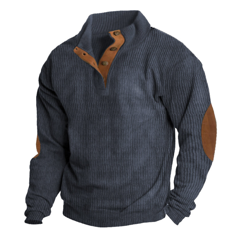 Sweter męski outdoor z trwałej dzianiny – widok produktu 3 | Ionotix