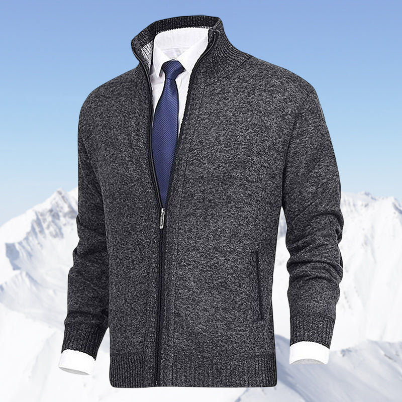 Sweter rozpinany męski z kołnierzem – widok produktu 3 | Ionotix