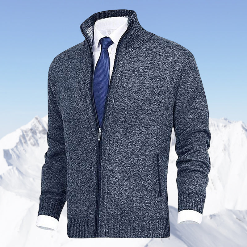 Sweter rozpinany męski z kołnierzem – widok produktu 5 | Ionotix