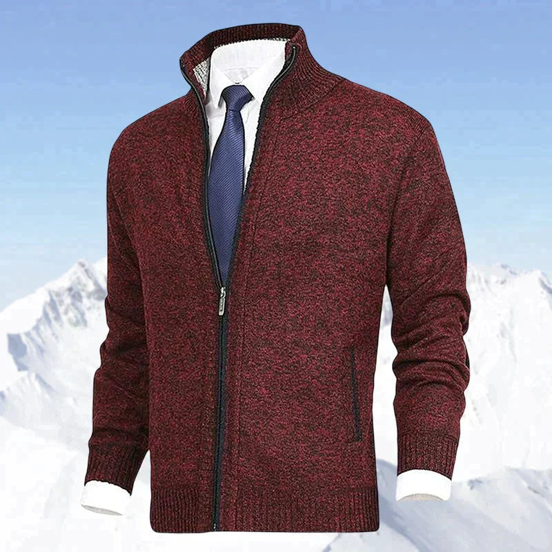 Sweter rozpinany męski z kołnierzem – widok produktu 6 | Ionotix