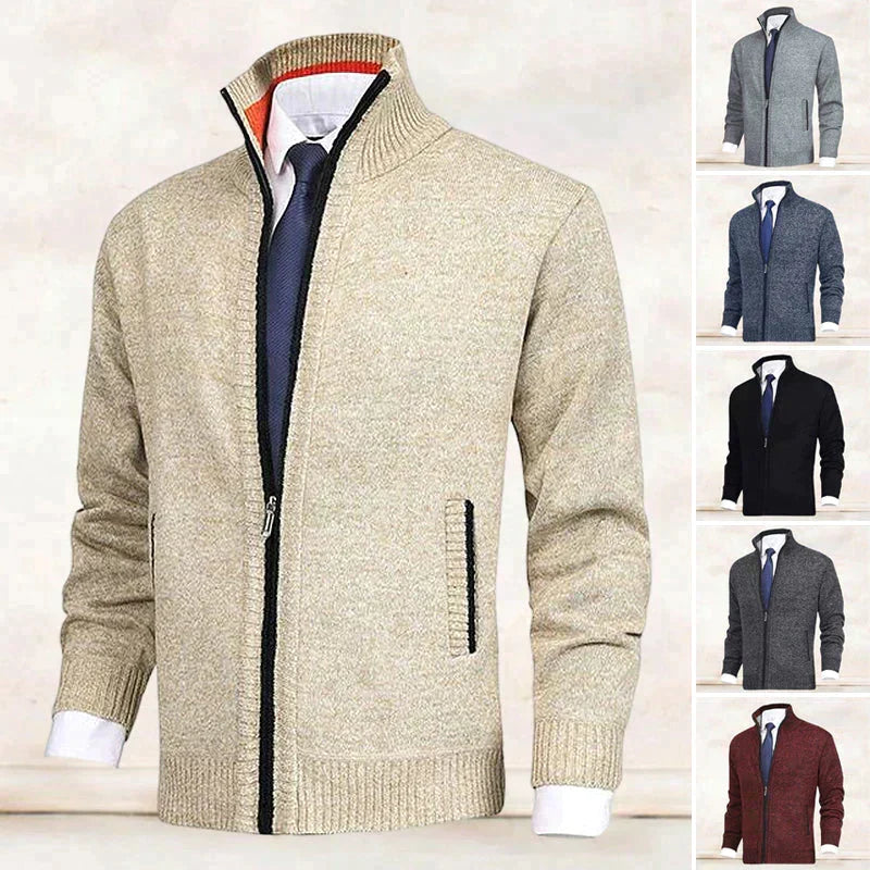 Sweter rozpinany męski z kołnierzem – widok produktu 7 | Ionotix