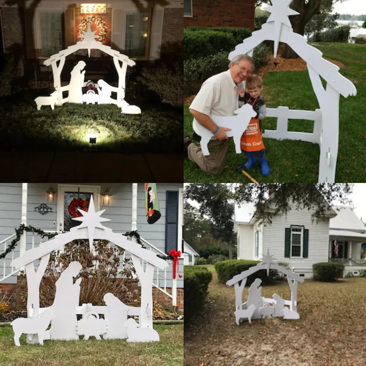 Szopka bożonarodzeniowa ogrodowa – odporna na pogodę – widok produktu 2 | Ionotix