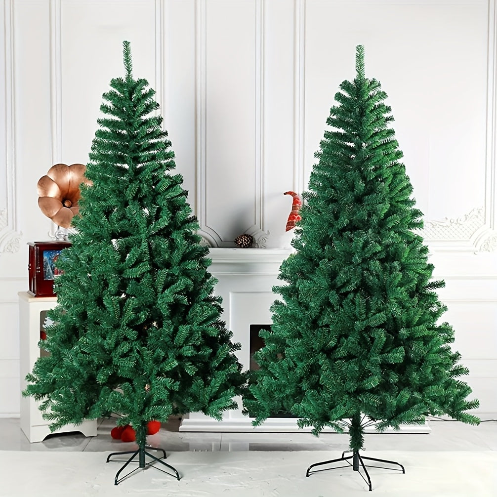 Sztuczna choinka zielona 210-240 cm - bez oświetlenia | metalowy stojak, igliwie PVC - widok produktu 1 | Ionotix
