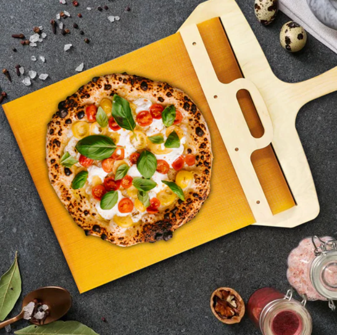 Szufello – przesuwna łopata do pizzy – bez przyklejania – widok produktu 1 | Ionotix