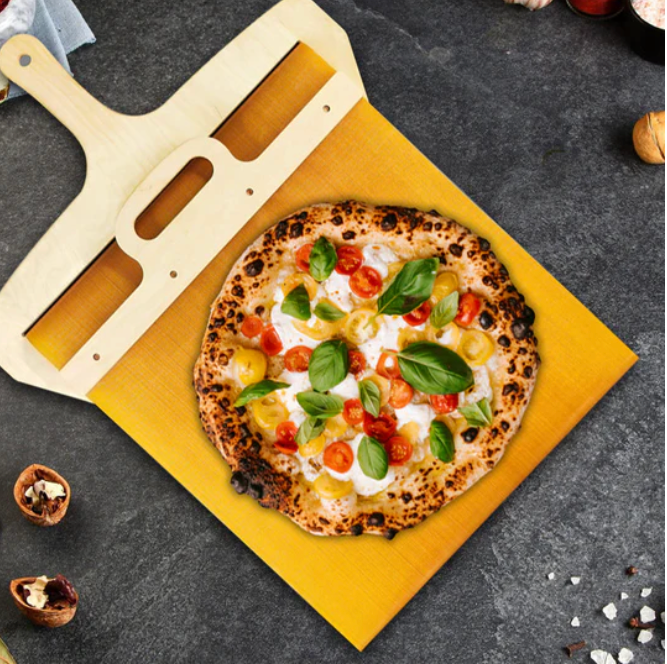 Szufello – przesuwna łopata do pizzy – bez przyklejania – widok produktu 4 | Ionotix