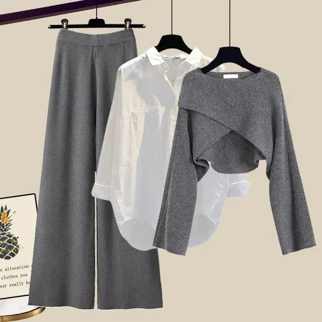 Trzyczęściowy damski zestaw w stylowym wydaniu – widok produktu 8 | Ionotix