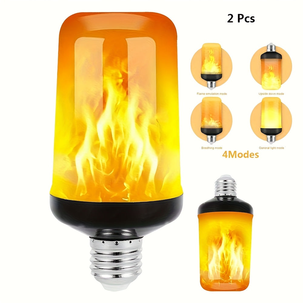 Żarówka LED efekt płomienia E26 5 W - 4 tryby, tryb grawitacyjny | zestaw 2, 4 lub 6 szt. - widok produktu 2 | Ionotix