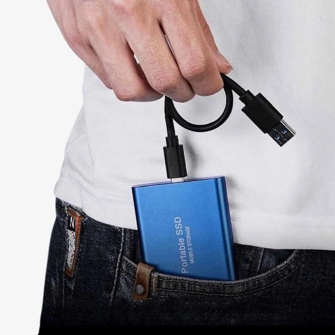 Zewnętrzny dysk SSD Ultradrive kompaktowy przenośny magazyn danych – widok produktu 2 | Ionotix