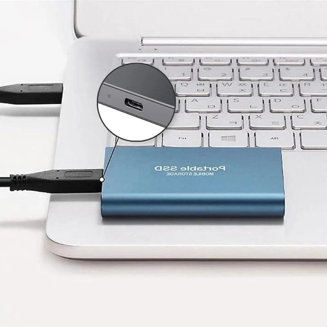 Zewnętrzny dysk SSD Ultradrive kompaktowy przenośny magazyn danych – widok produktu 3 | Ionotix
