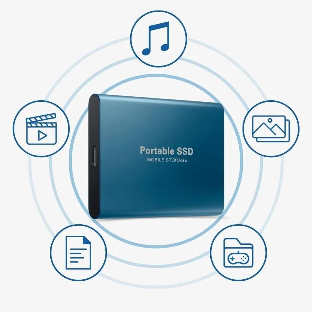 Zewnętrzny dysk SSD Ultradrive kompaktowy przenośny magazyn danych – widok produktu 4 | Ionotix