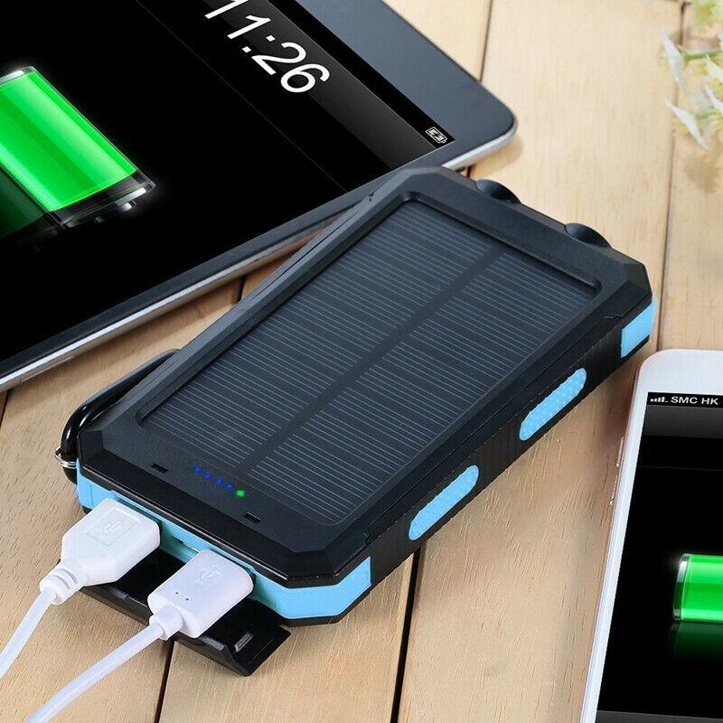 Waterproof Solar Power Bank 20000mAh