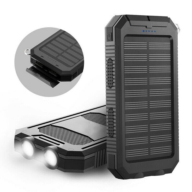 Waterproof Solar Power Bank 20000mAh