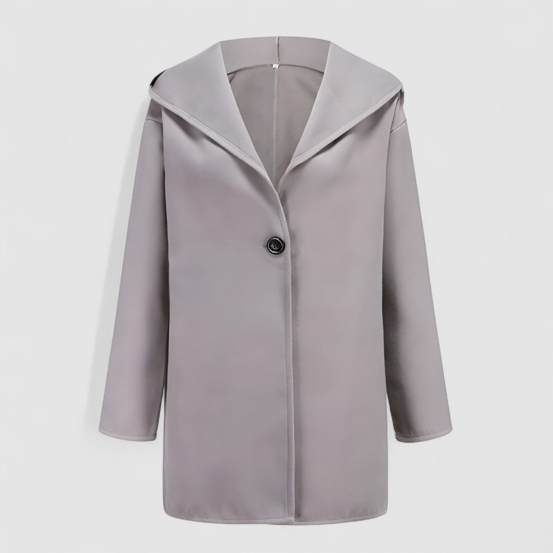 Stylowy Damski Trencz | Zimowy