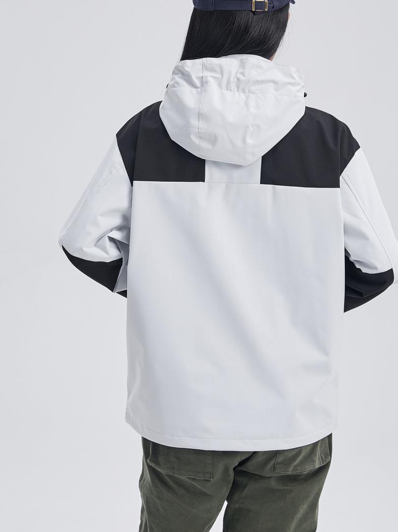 Damska kurtka zimowa 3-w-1 z polarem i kapturem