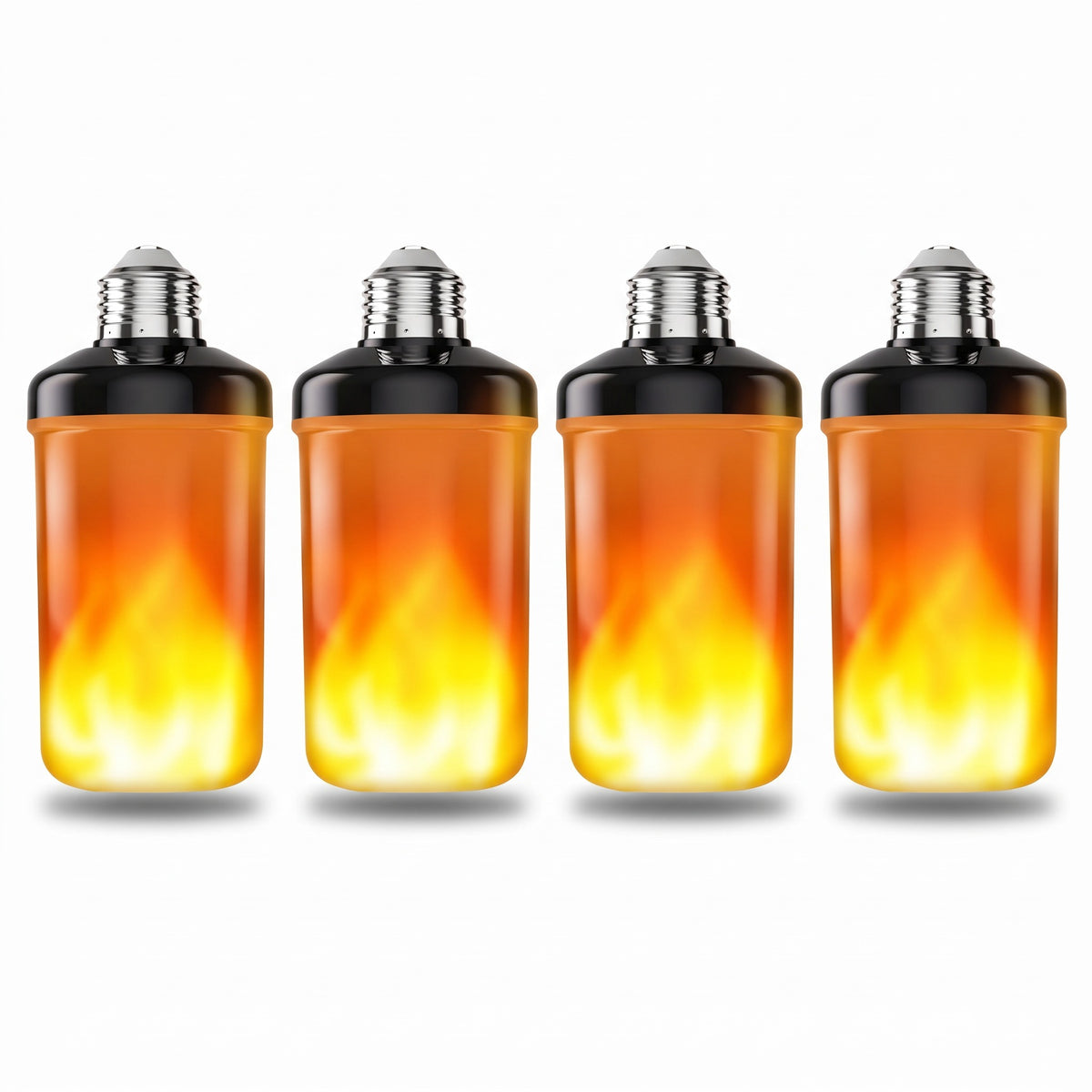 Żarówka LED efekt płomienia E26 5 W - 4 tryby, tryb grawitacyjny | zestaw 2, 4 lub 6 szt.