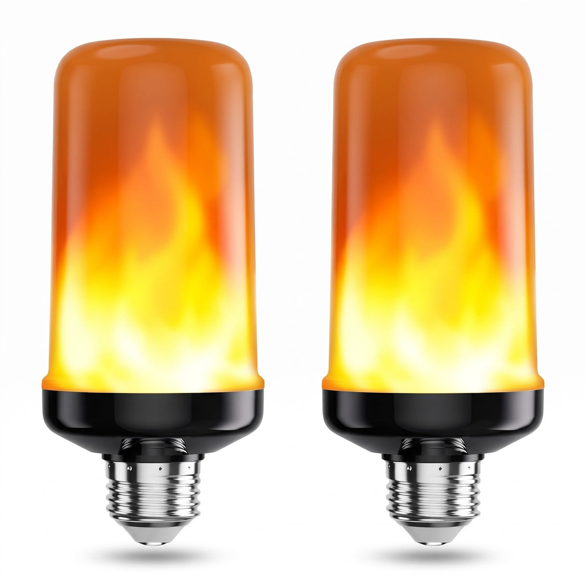 Żarówka LED efekt płomienia E26 5 W - 4 tryby, tryb grawitacyjny | zestaw 2, 4 lub 6 szt.